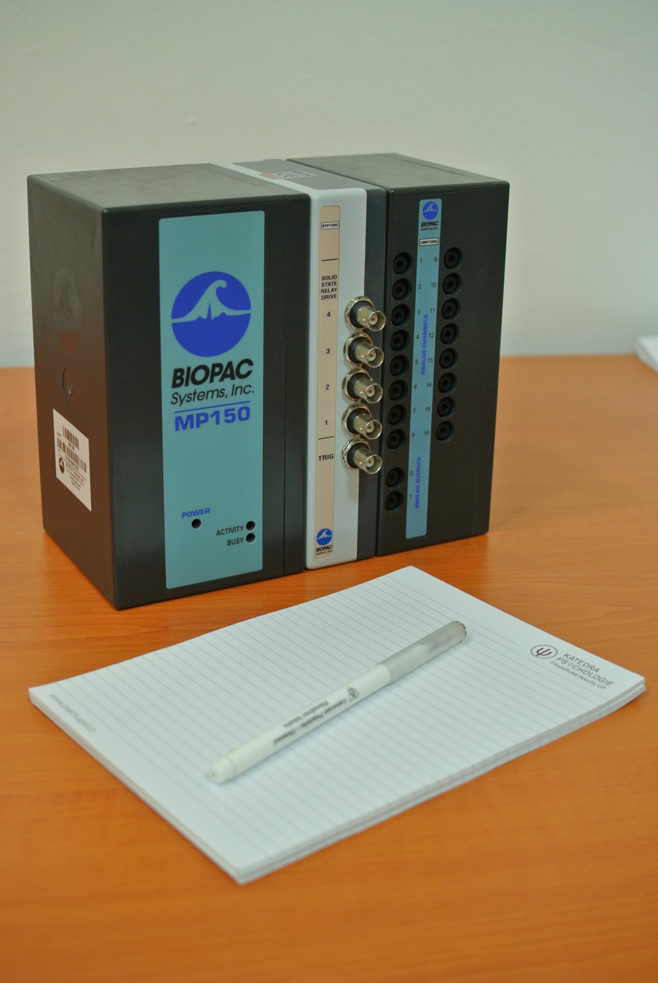 Řídící jednotka pro psychofyziologické experimenty